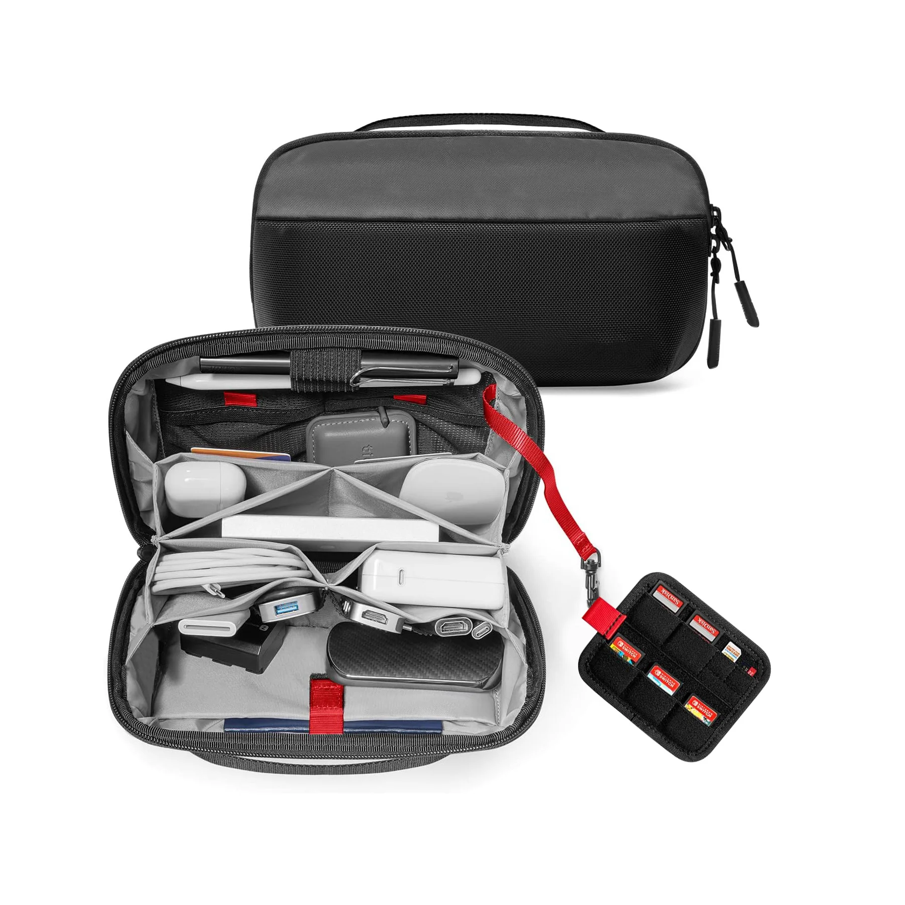 حقيبة تنظيم أدوات السفر، حافظة - مراجعة Tech Accessories Case وسعره