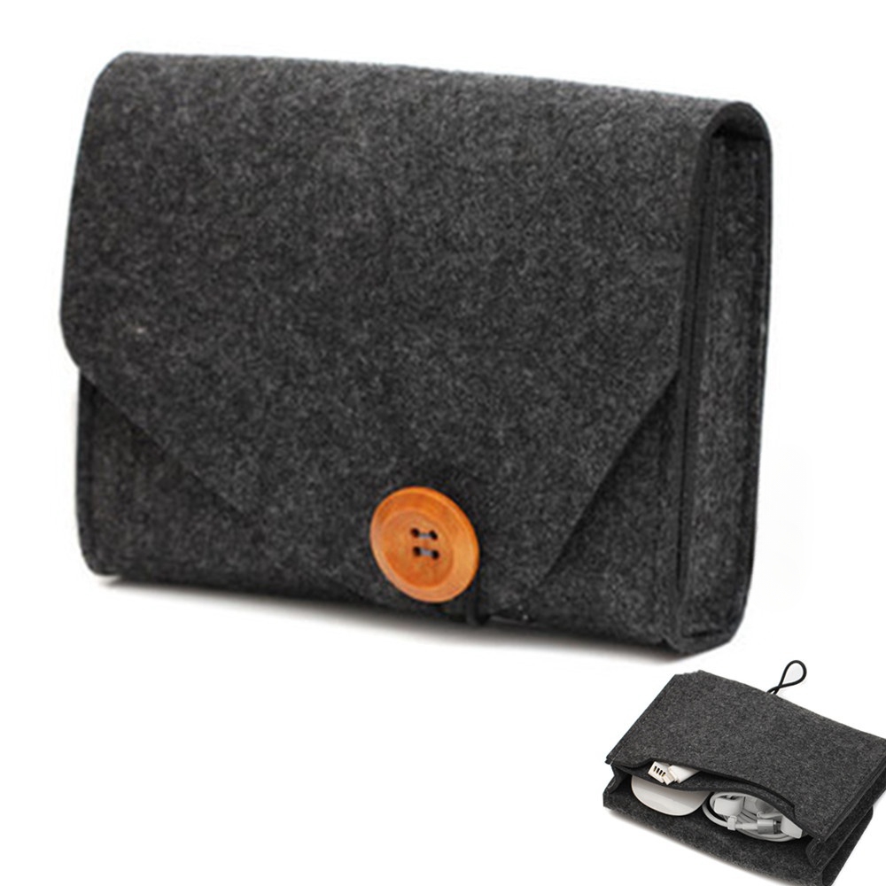 حقيبة تخزين اللباد المحمولة لل - مراجعة Tech Accessories Case وسعره